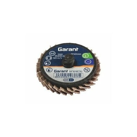 Garant Ceramic Flap Disc, 50.8 mm Diameter, Grit: 40 554040 40